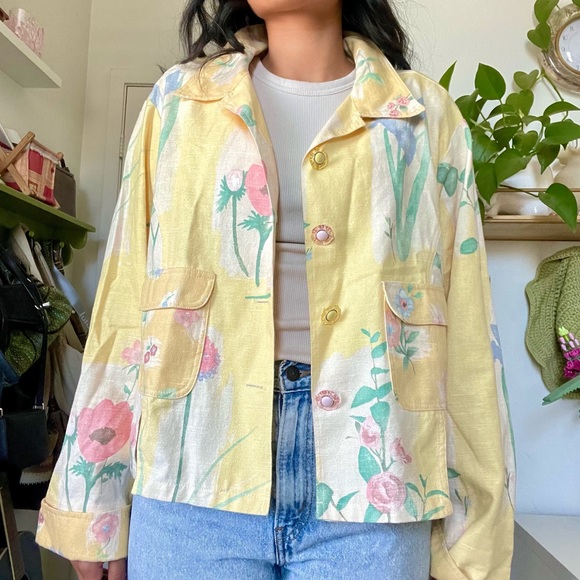 Unique VTG My Boyfriend’s back button-up jacket - Picture 3 of 11
